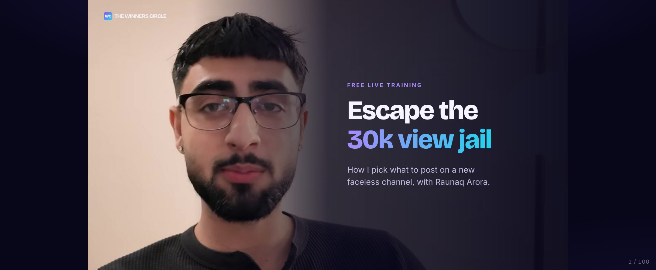 Webinar presentation preview